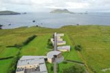 Aerial View of the Blasket Centre on Axis with Great Blasket Island in the background