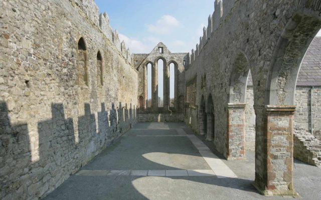 View inside the Chapel of Ardfert Cathedral