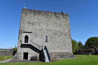 Athenry Castle on a beautiful summers day