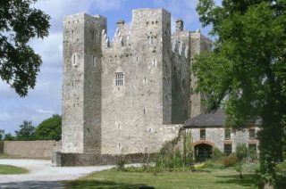 Exterior view of Barryscourt Castle