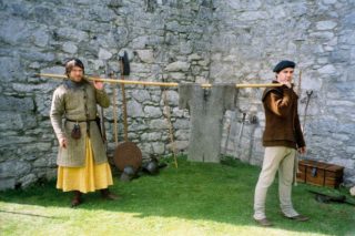 How armour was used at Barryscourt Castle