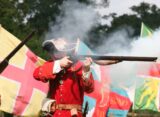 Musket firing display