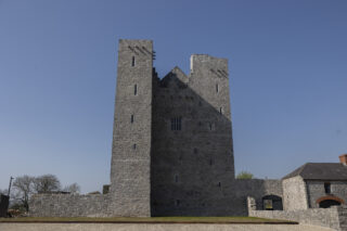 exterior shot of barryscourt castle
