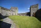interior grounds of the castle