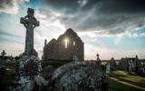 the Cathedral at Clonmacnoise