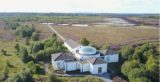 Aerial view of Corlea Trackway Visitor Centre