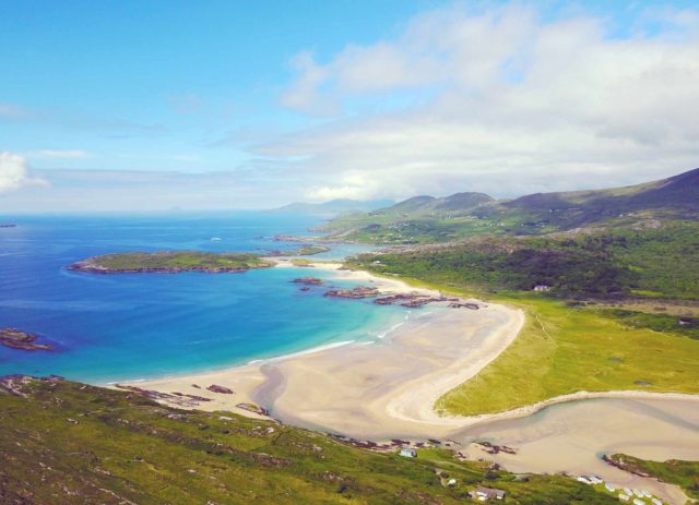 The beach and coastal area at Derrynane House