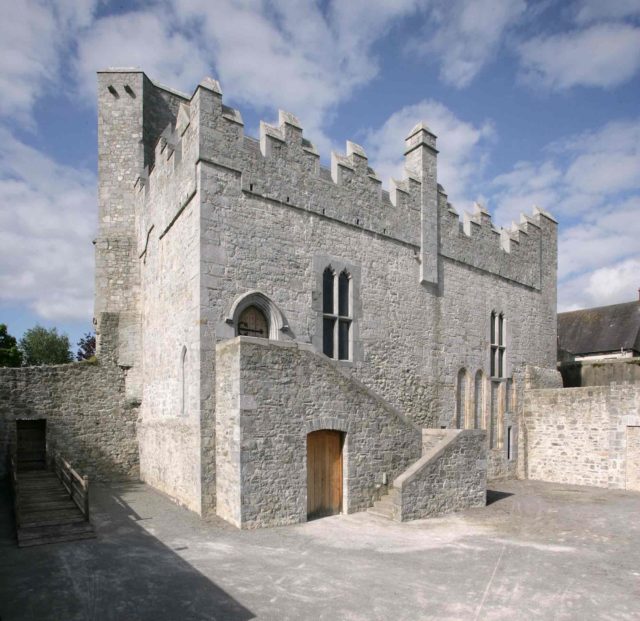 Desmond Hall courtyard