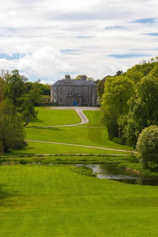 Doneraile Park House view from garden