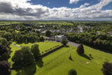 A view of Doneraile Court and Parklands from above.