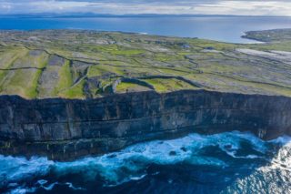 The cliffs at Dún Aonghasa