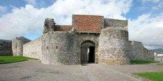 Façade of Dungarvan Castle