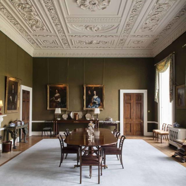 The dining room