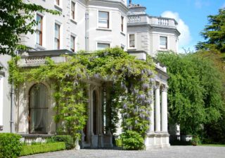 Front entrance of Farmleigh House