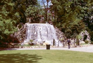 Iveagh Gardens waterfall