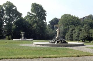 Iveagh Gardens two fountains