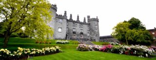 View of Kilkenny Castle from the Rose Garden