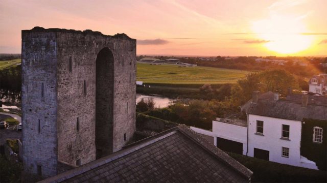 Sunset at Listowel Castle