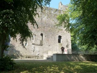 Maynooth Castle entrance