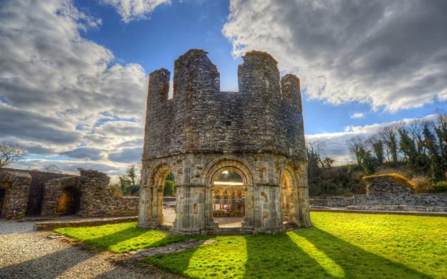 The lavabo at Mellifont Abbey