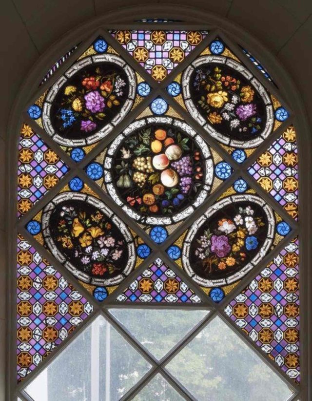Stained glass window