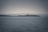 view of the island in the sea