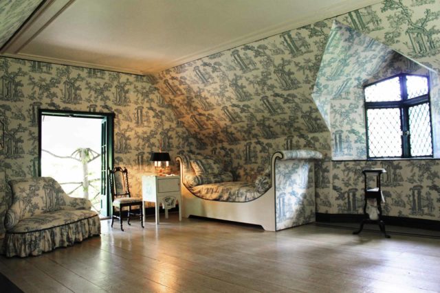 The master bedroom