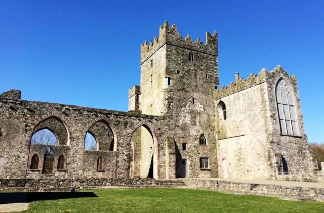 View of Tintern Abbey from cloister