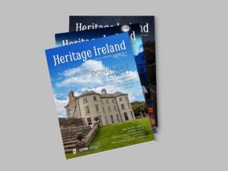 A range of Heritage Ireland publication covers.