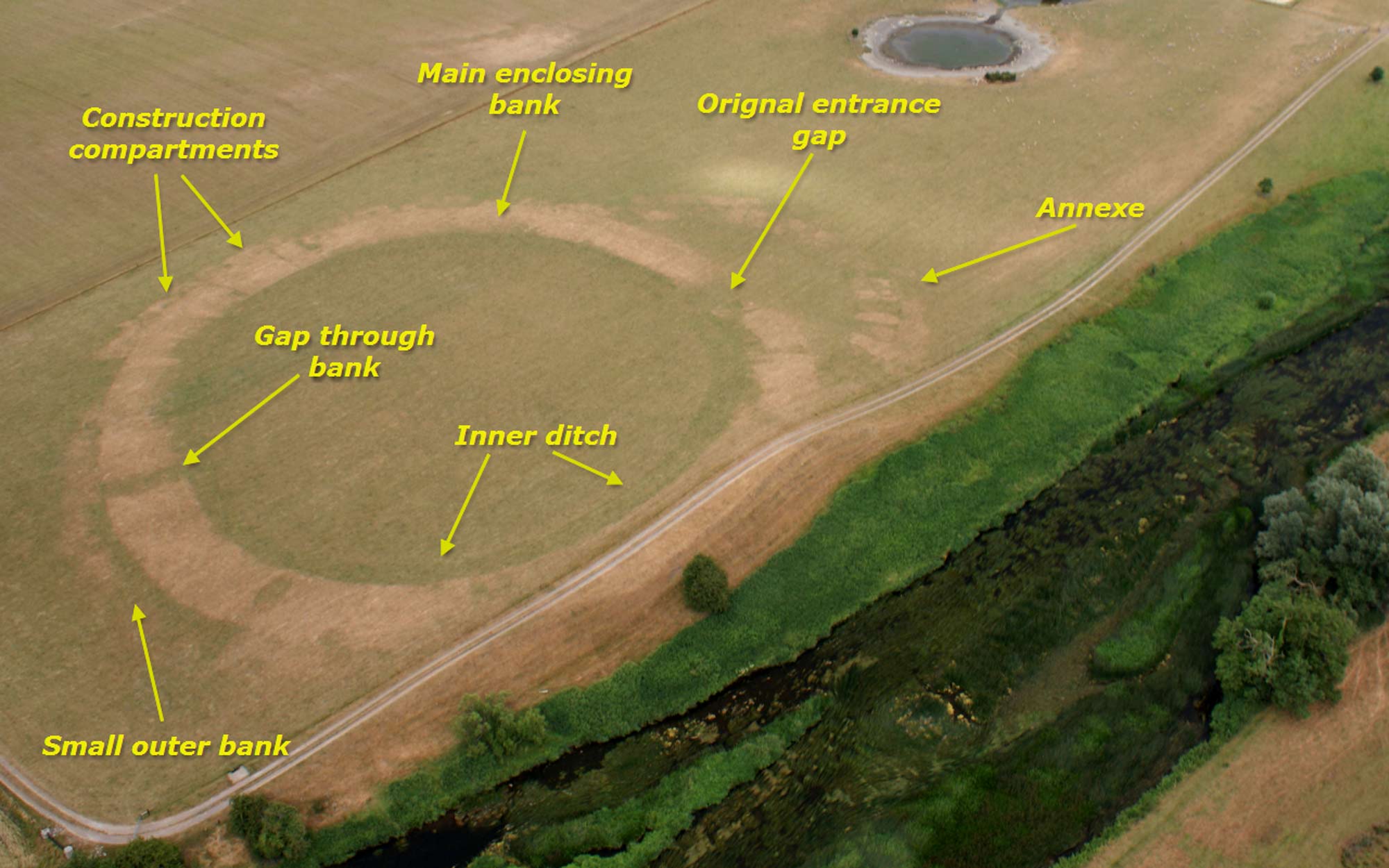 Site P viewed from south-west.