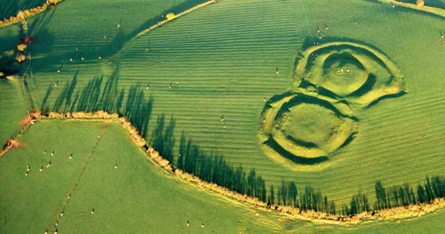 Hill of Tara aerial photo