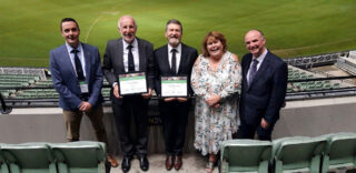 Accepting the Gold International Large Parks Award