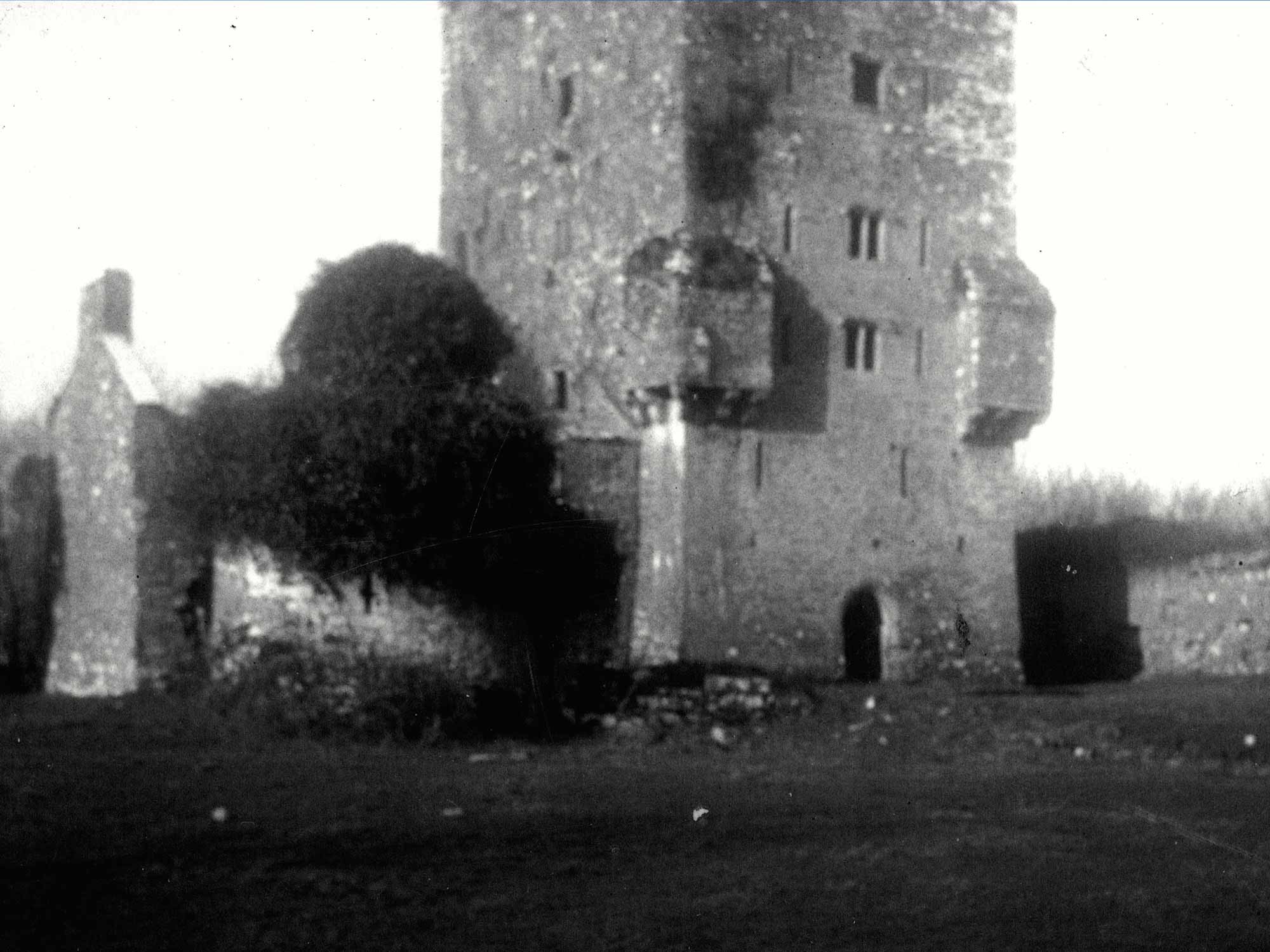 Figure 6: The remains of Edmund O’Flaherty’s house in 1945.