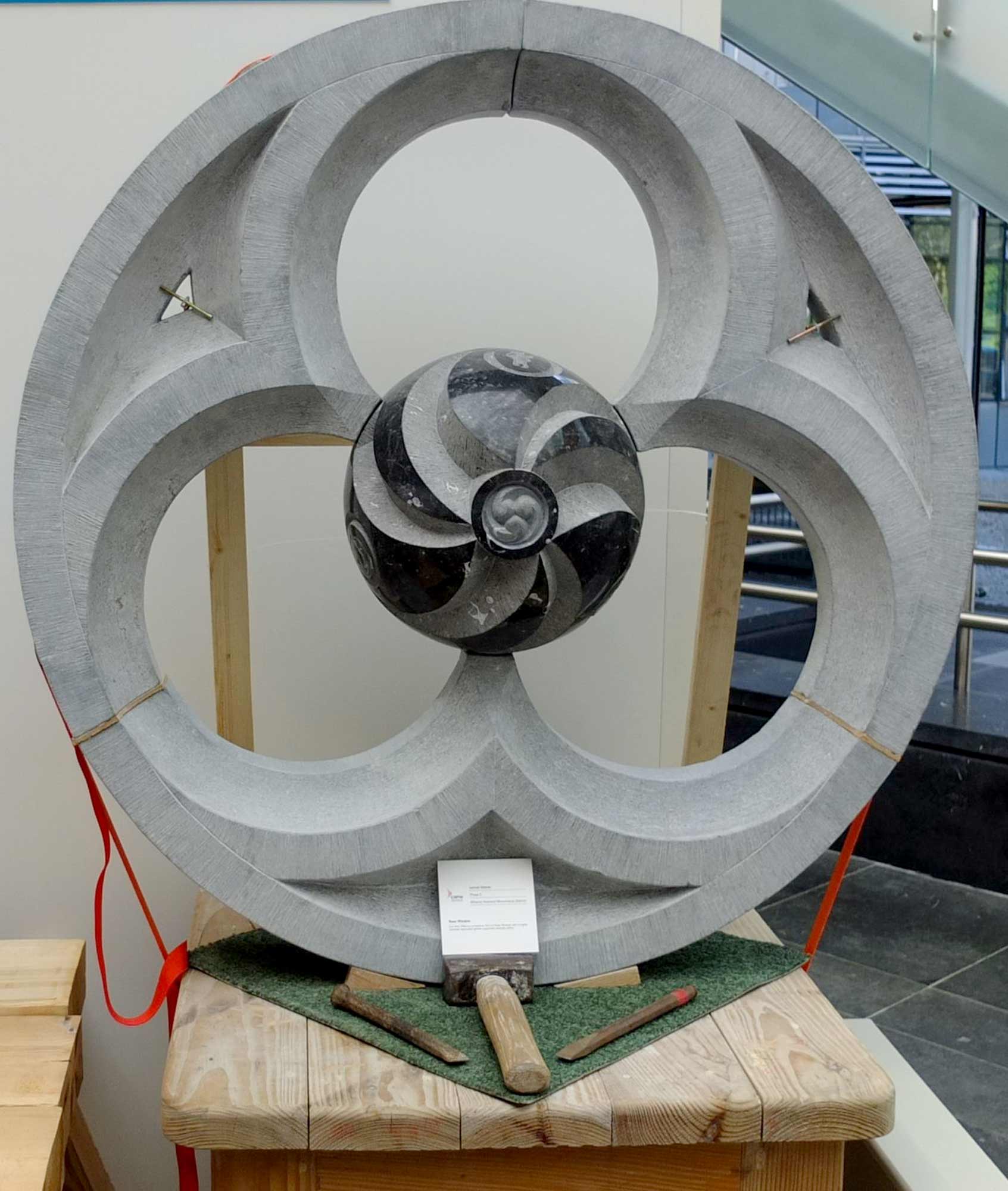 Rose Window restoration by Lorcan Dunne – Athenry National Monuments District