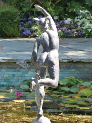 Statue of Mercury – The Lily Pond