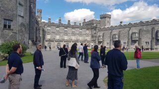 Surveying Swifts at Kilkenny Castle