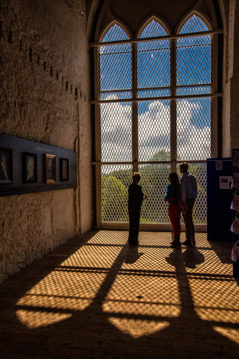 Gothic window Tintern Abbey