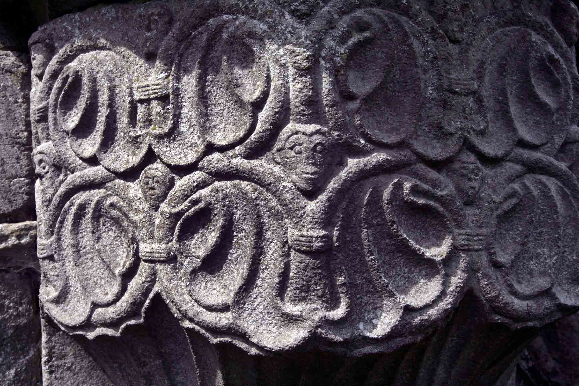Pier capital, north arcade of the nave