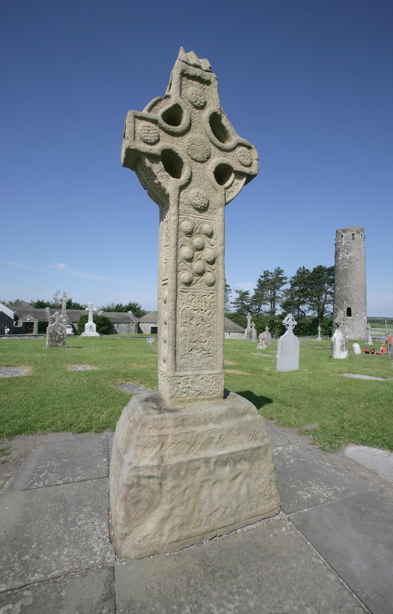 High cross at Clonmacnoise, Co. Offaly