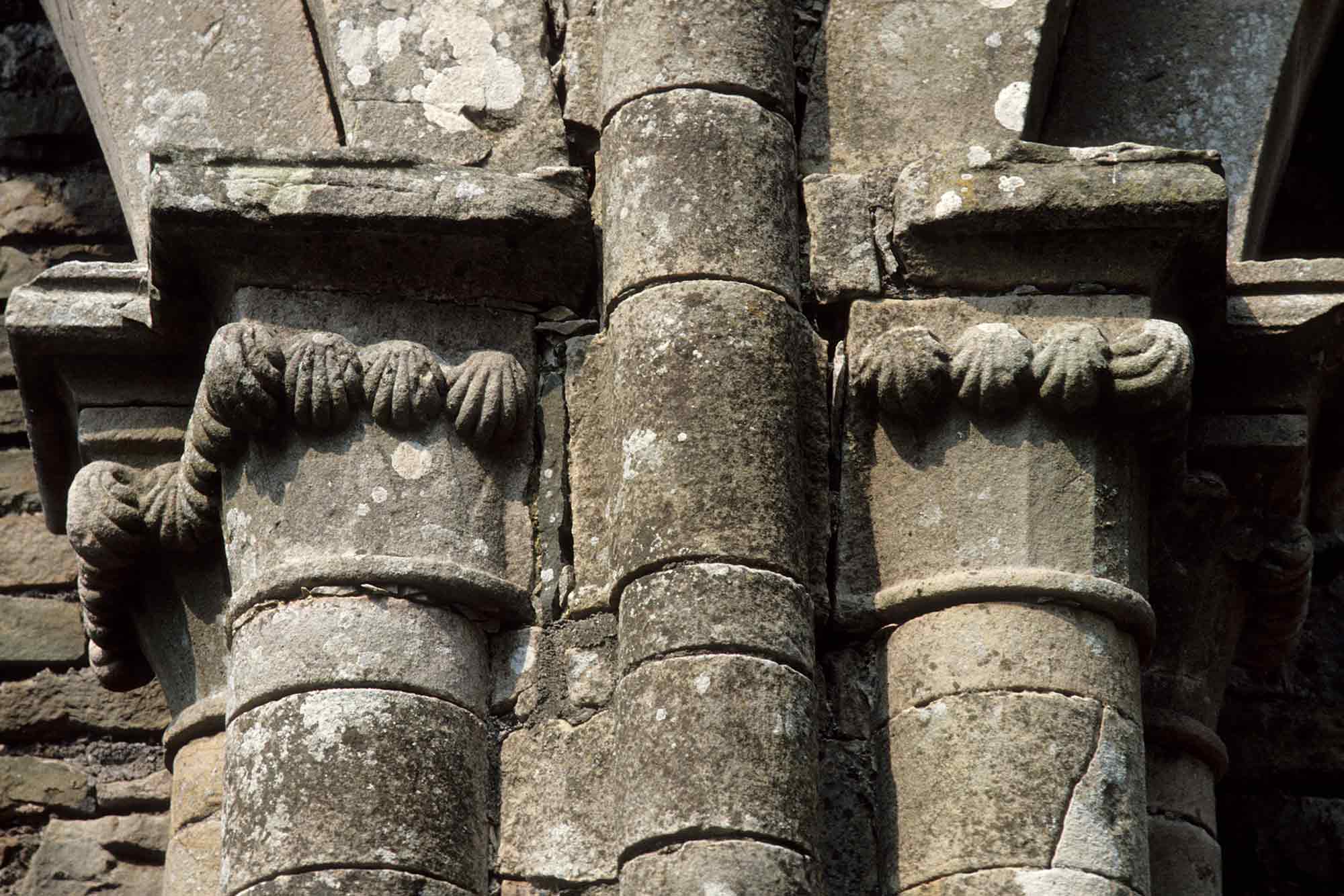 Carved capitals
