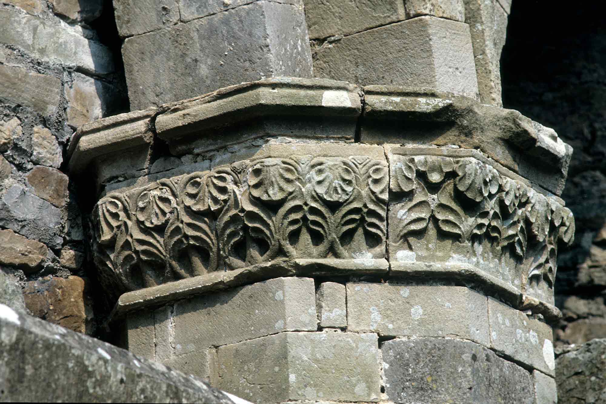 Carved capitals