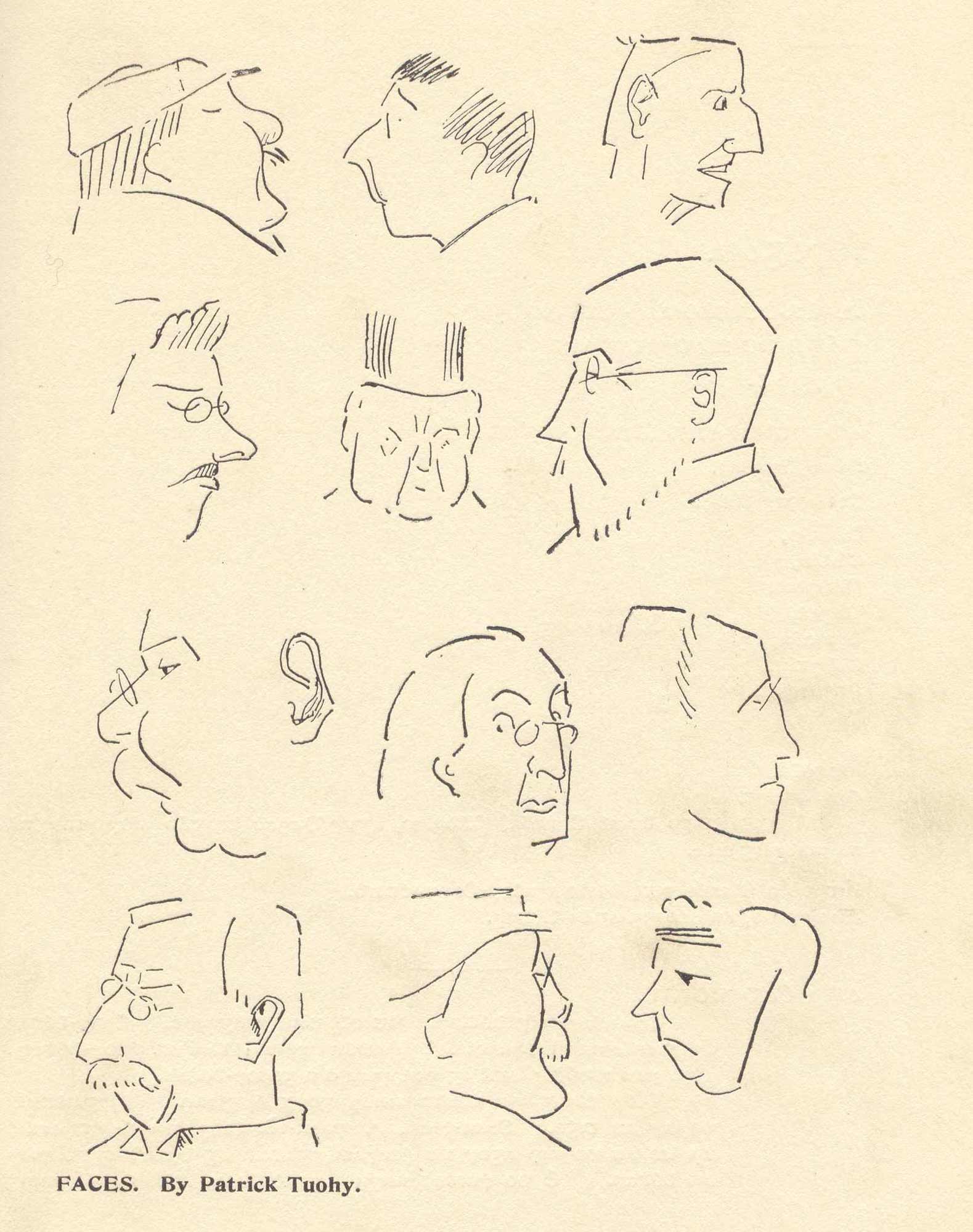 Caricatures Christmas 1909