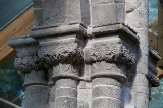 Pier capital, south arcade of the nave