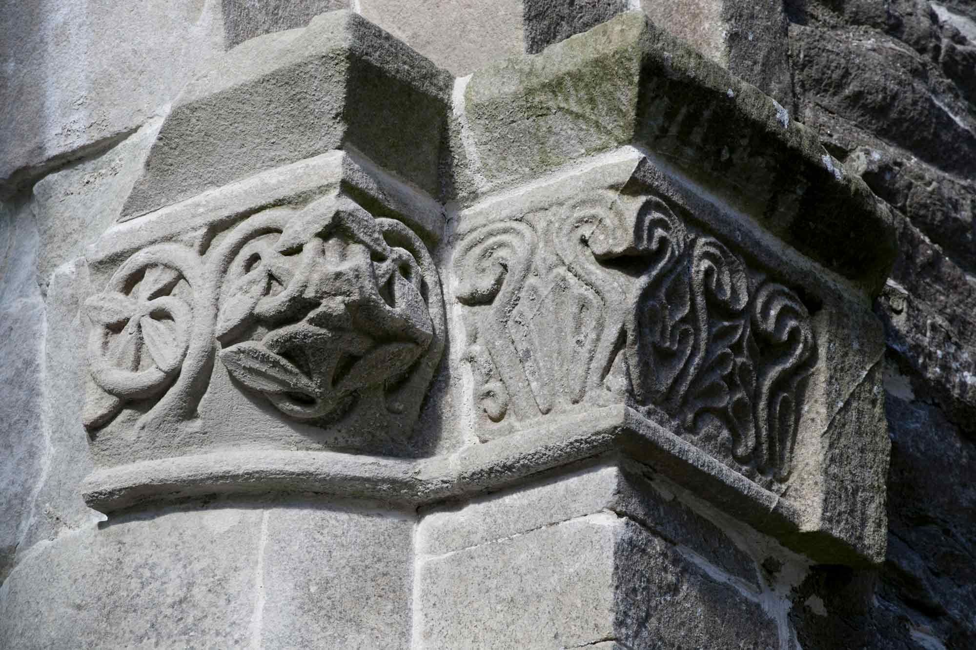 Pier capital, north arcade of the nave