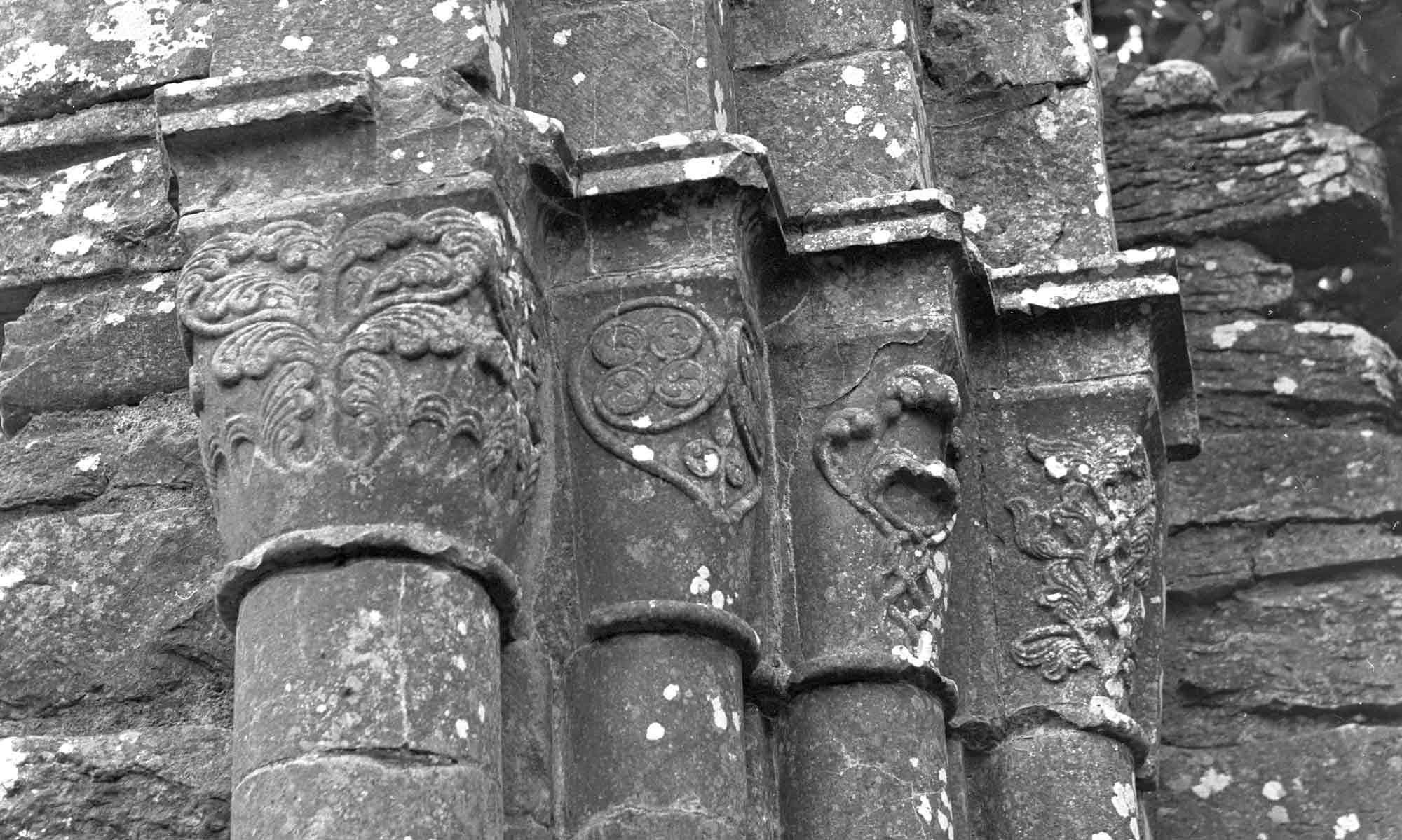 Chancel arch capitals