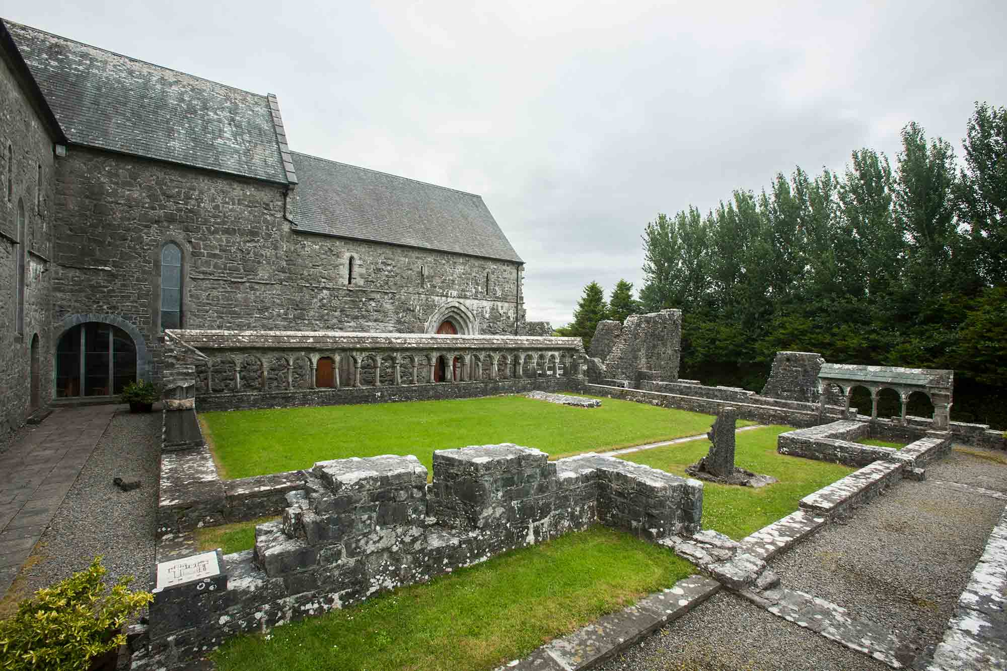 Cloister remains