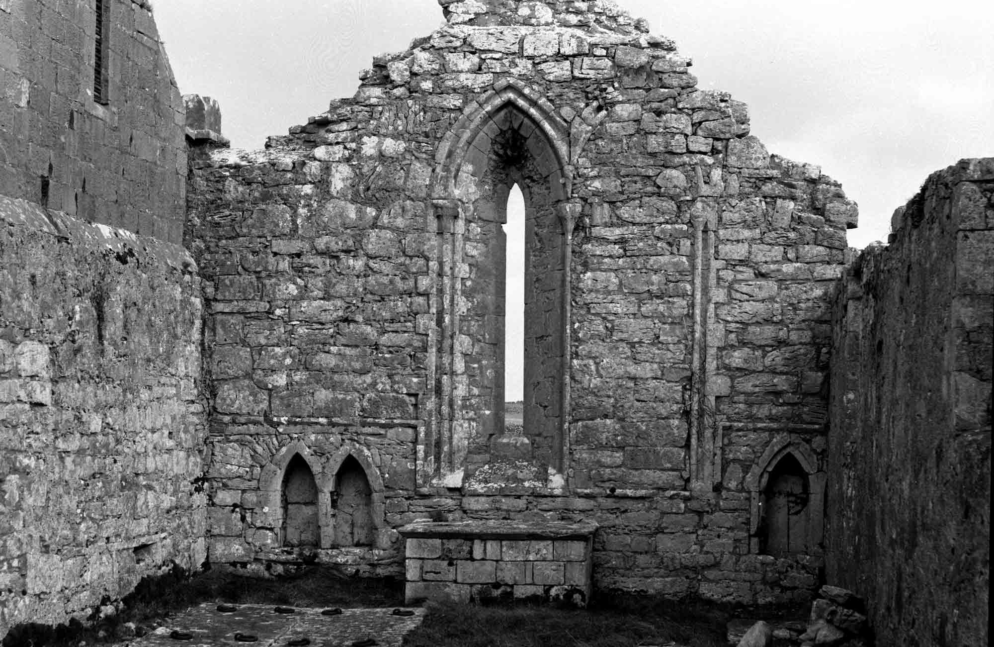 Double window on east wall