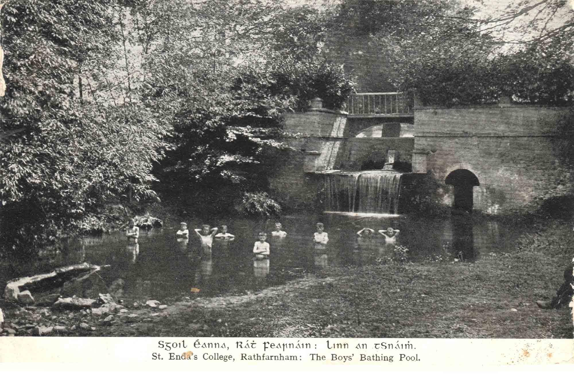 Image of the Boys Swimming