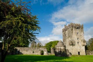 Aughnanure Castle from the East.