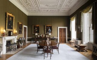The dining room at Emo Court.